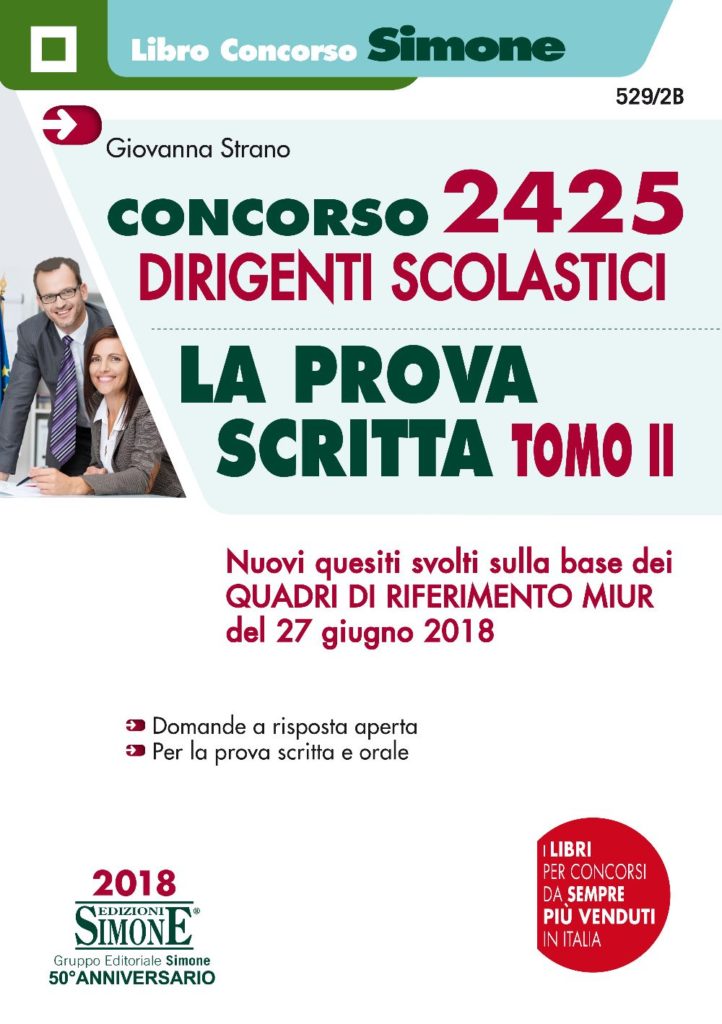 Concorso Dirigenti Scolastici La Prova Scritta Tomo Ii