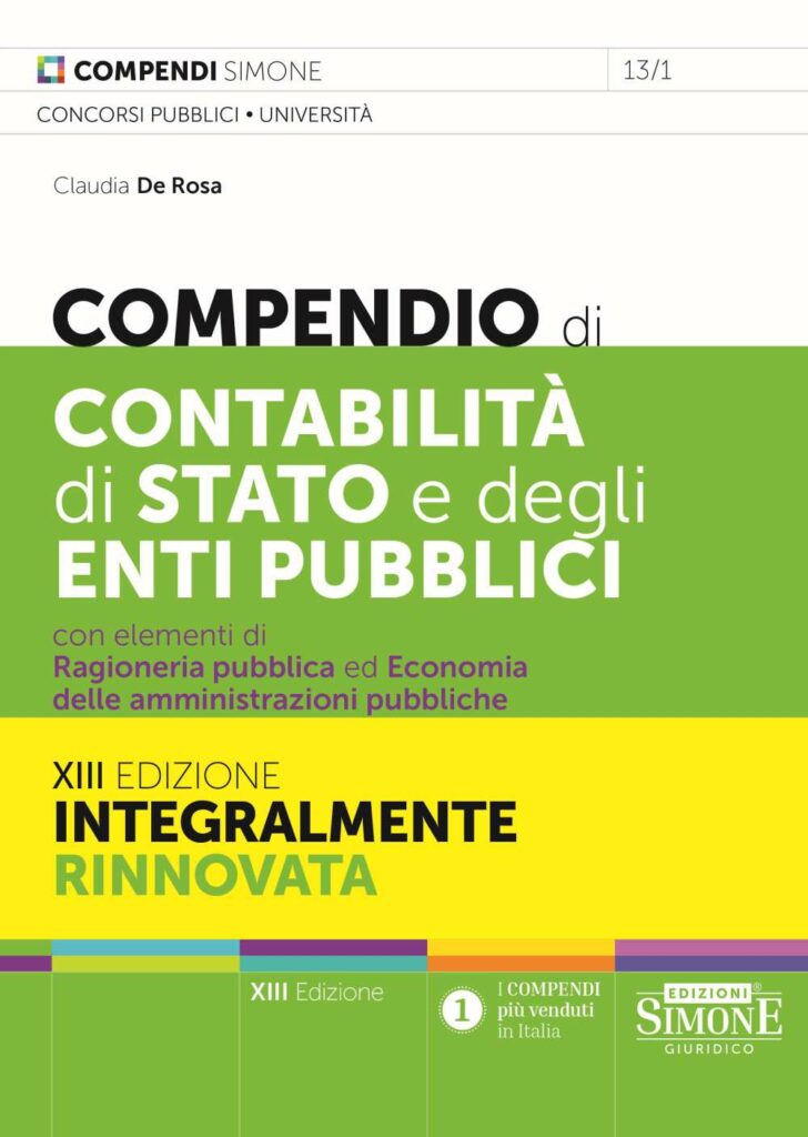 Compendio di Contabilità dello Stato e degli Enti Pubblici Edizioni