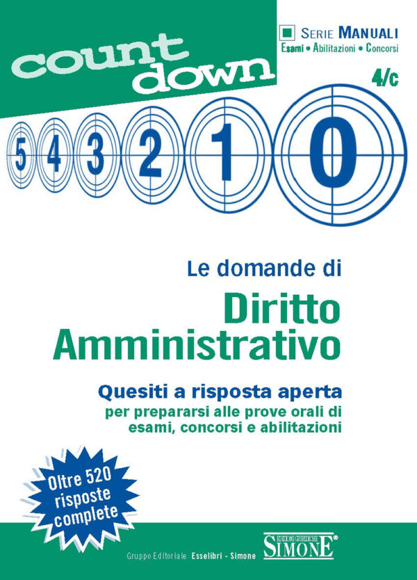 Le domande di Diritto Amministrativo