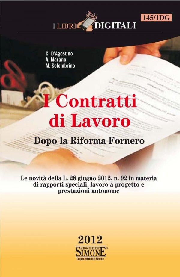 [Ebook] I Contratti di Lavoro - Dopo la Riforma Fornero