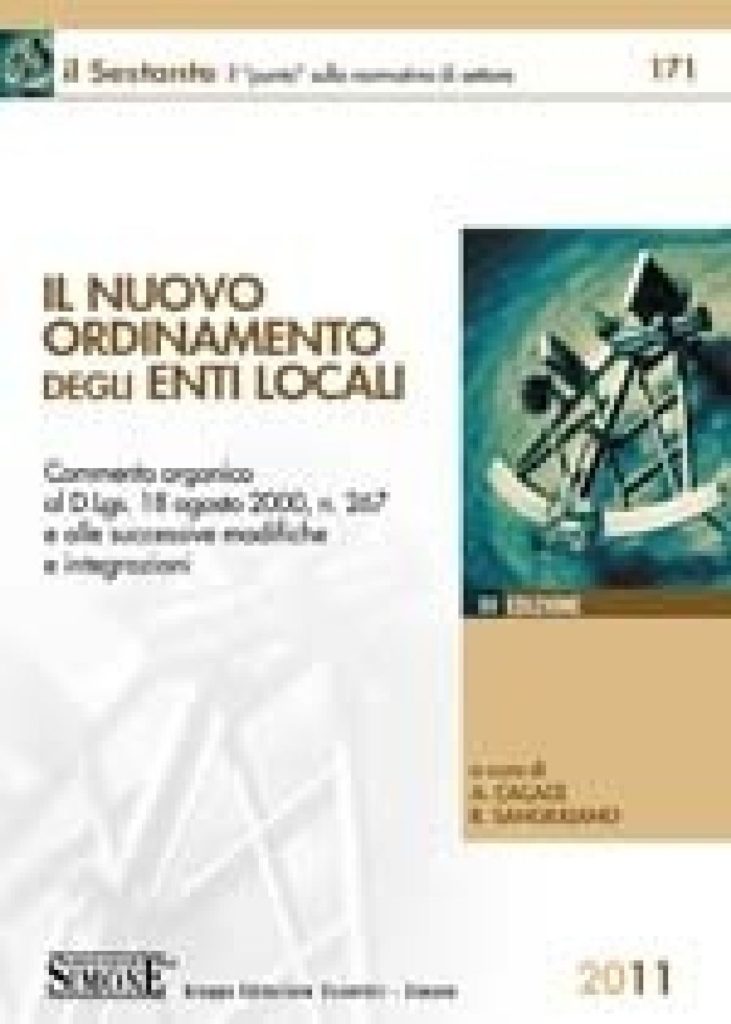 Il Nuovo Ordinamento degli Enti Locali Edizioni Simone