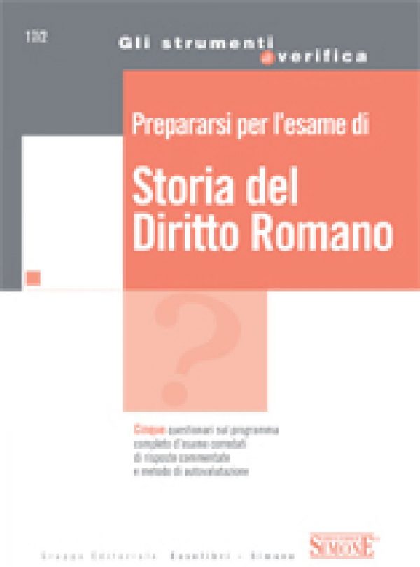 [Ebook] Prepararsi per l'esame di Storia del Diritto Romano