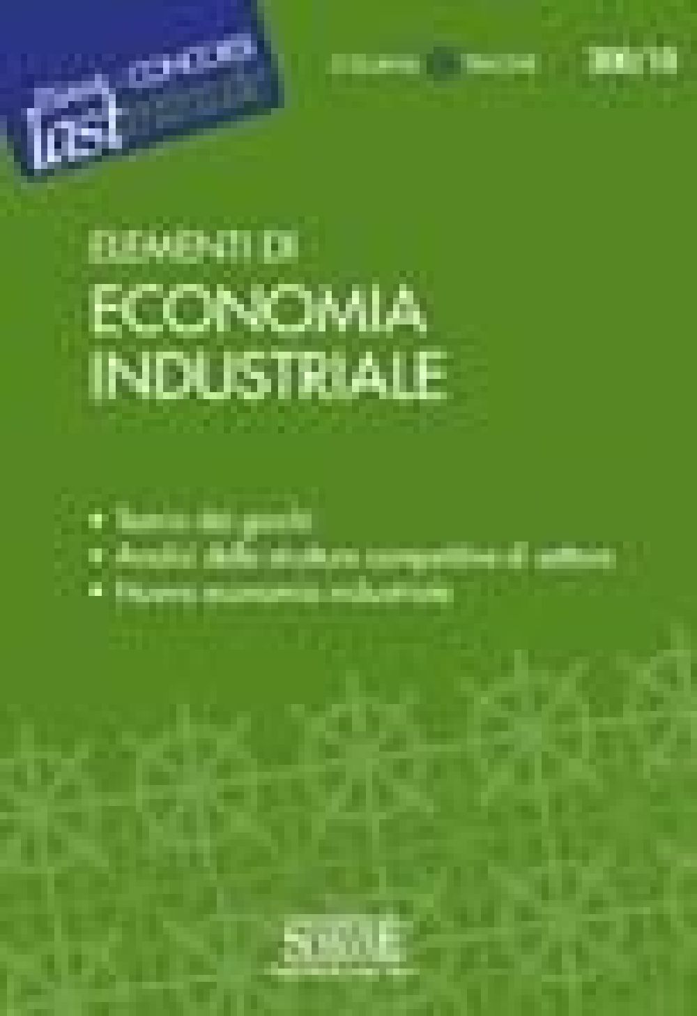 Elementi di Economia Industriale