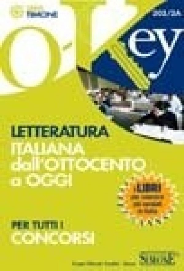 Letteratura italiana dall'Ottocento a oggi