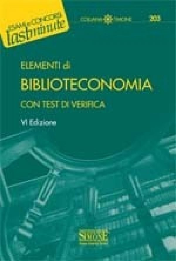[Ebook] Elementi di Biblioteconomia