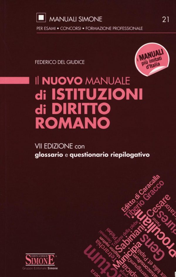 [Ebook] Il nuovo Manuale di Istituzioni di Diritto Romano