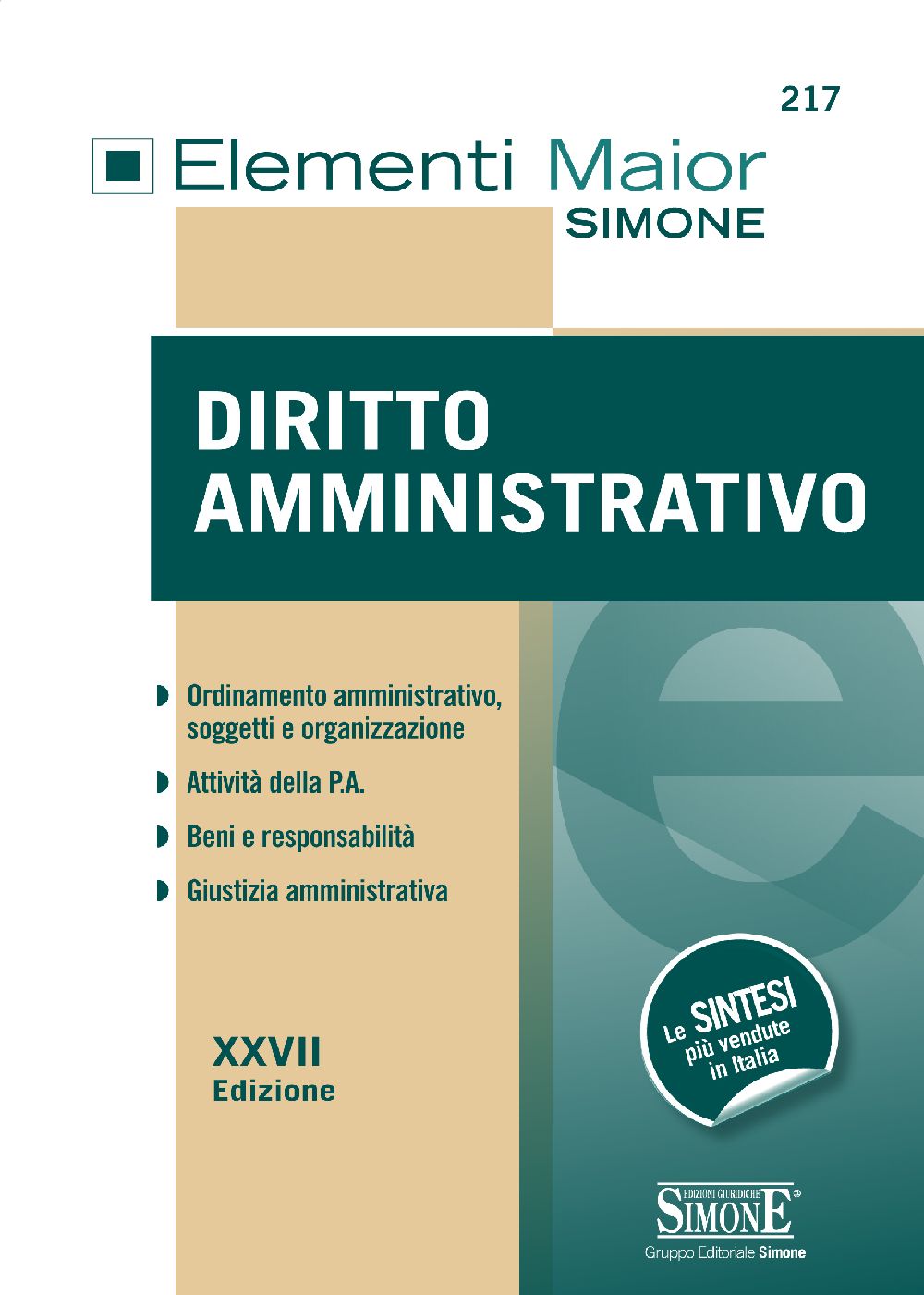 [Ebook] Elementi Maior di Diritto Amministrativo