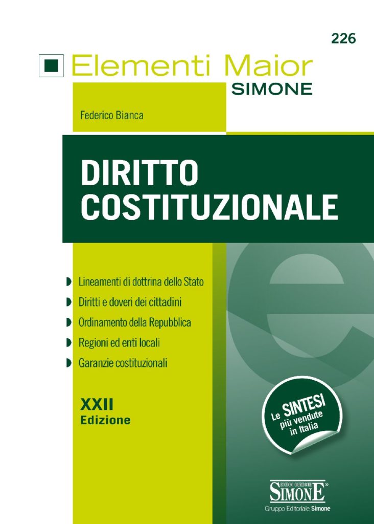 Elementi Maior di Diritto Costituzionale - 226maior