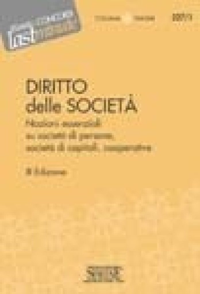 [Ebook] Elementi di Diritto delle Società