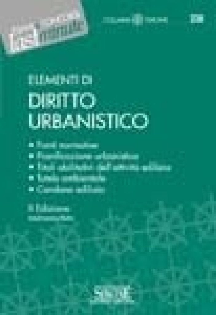 Elementi di Diritto Urbanistico