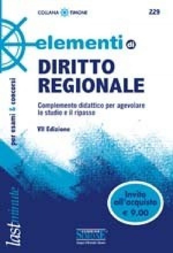 [Ebook] Elementi di Diritto Regionale