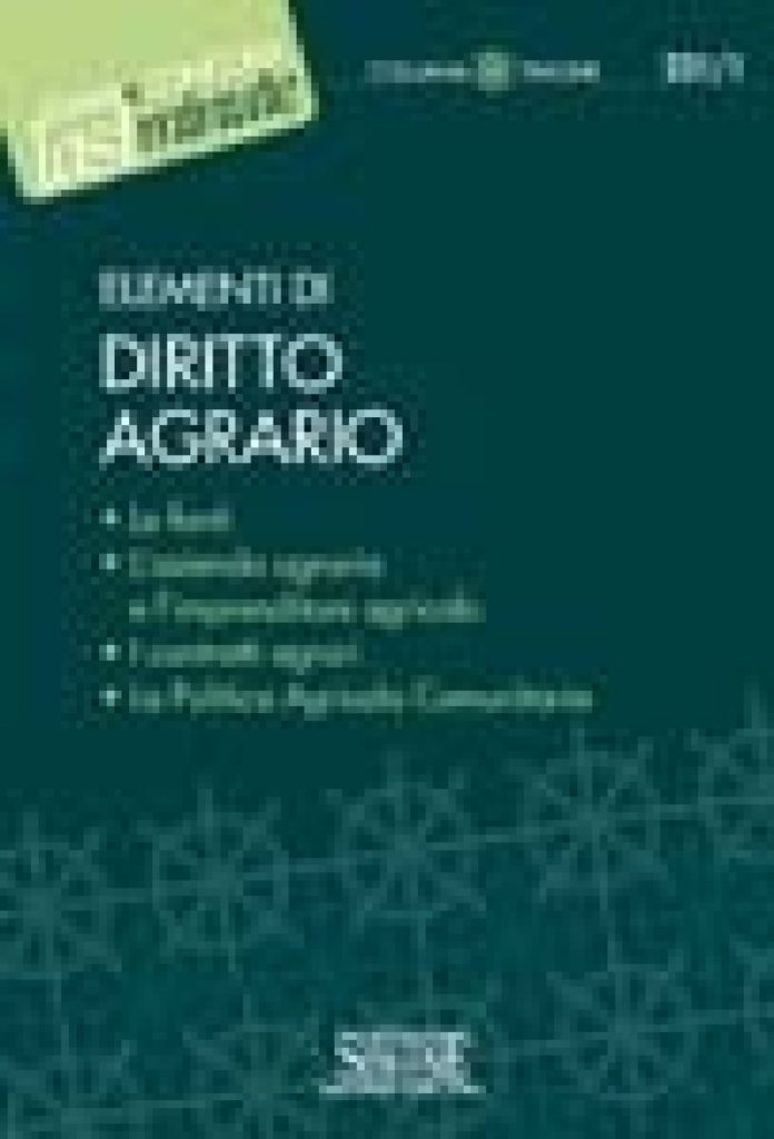 Elementi di Diritto Agrario