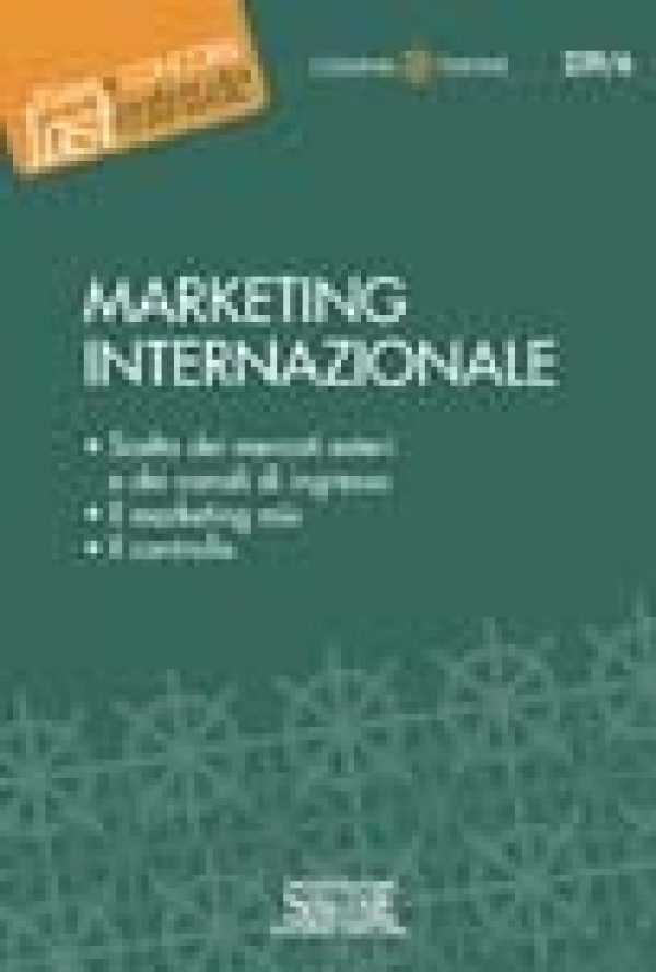 Elementi di Marketing Internazionale