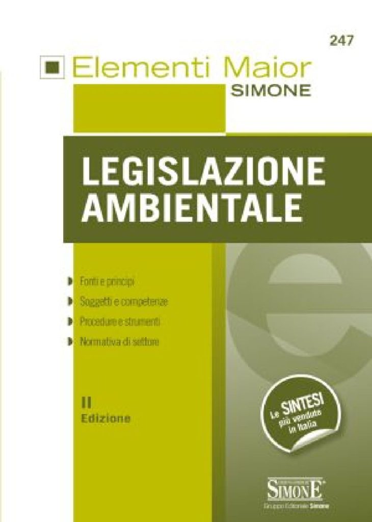 Elementi Maior di Legislazione Ambientale - 247maior