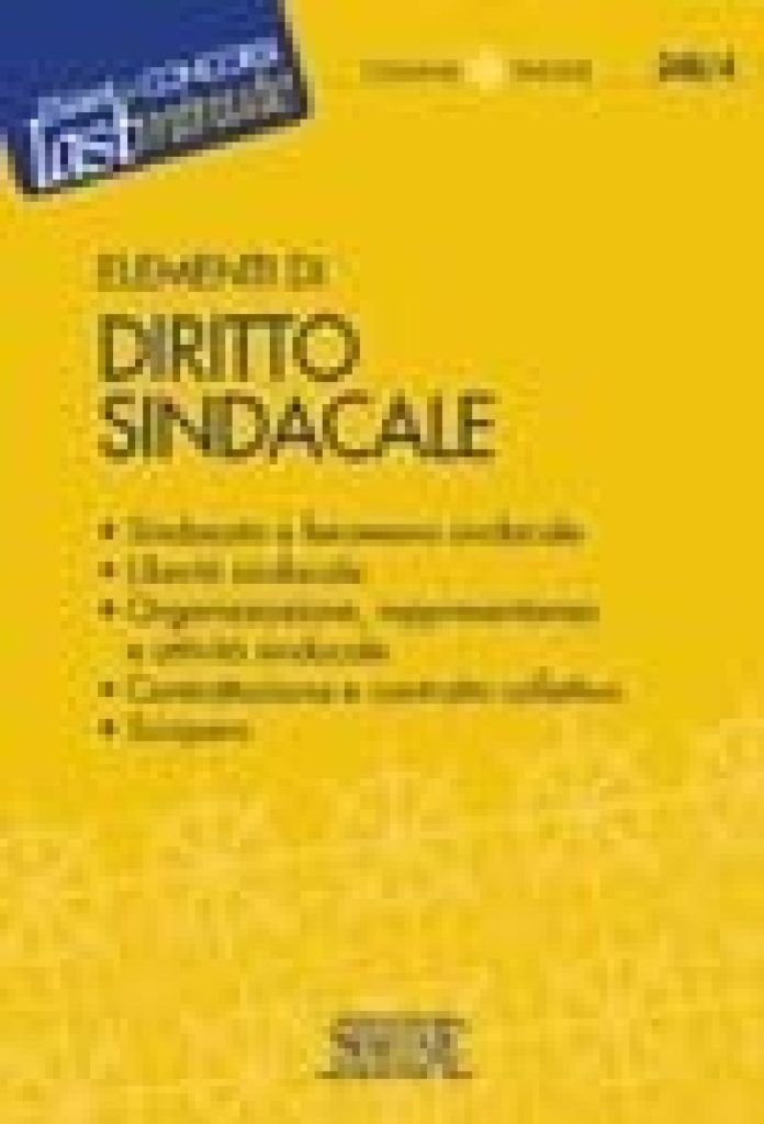 Elementi di Diritto Sindacale