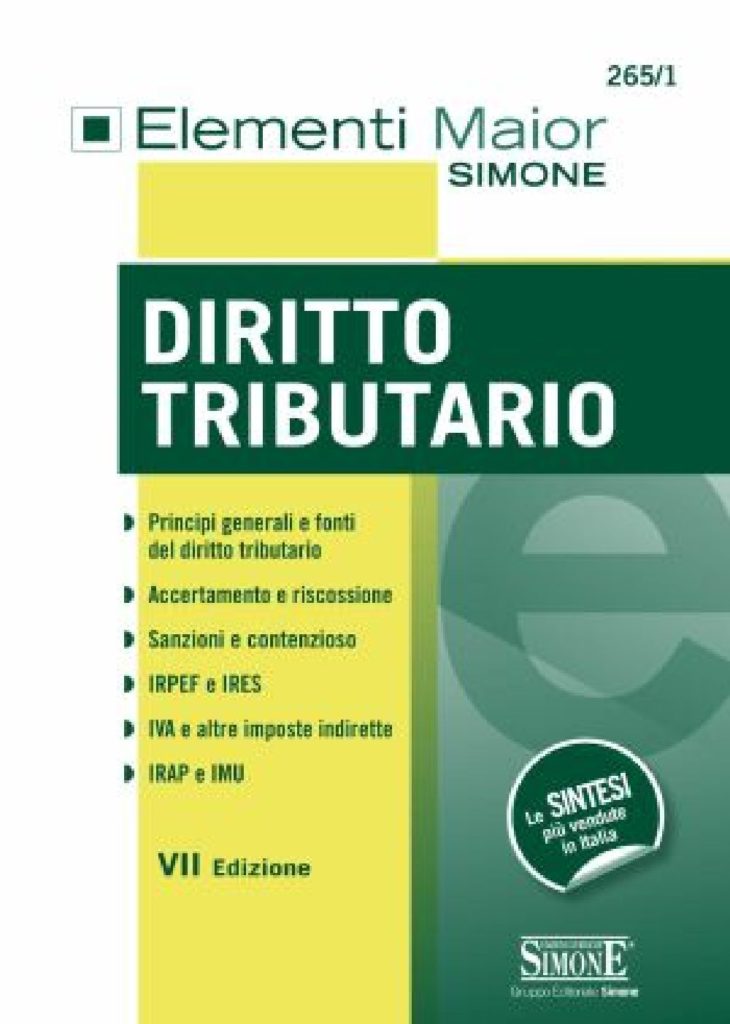 [Ebook] Elementi Maior di Diritto Tributario