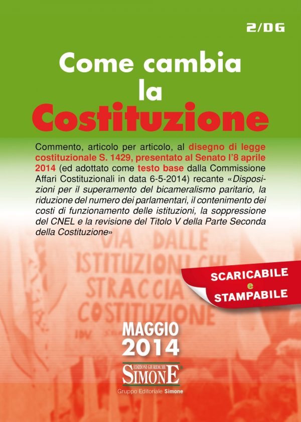 [Ebook] Come cambia la Costituzione