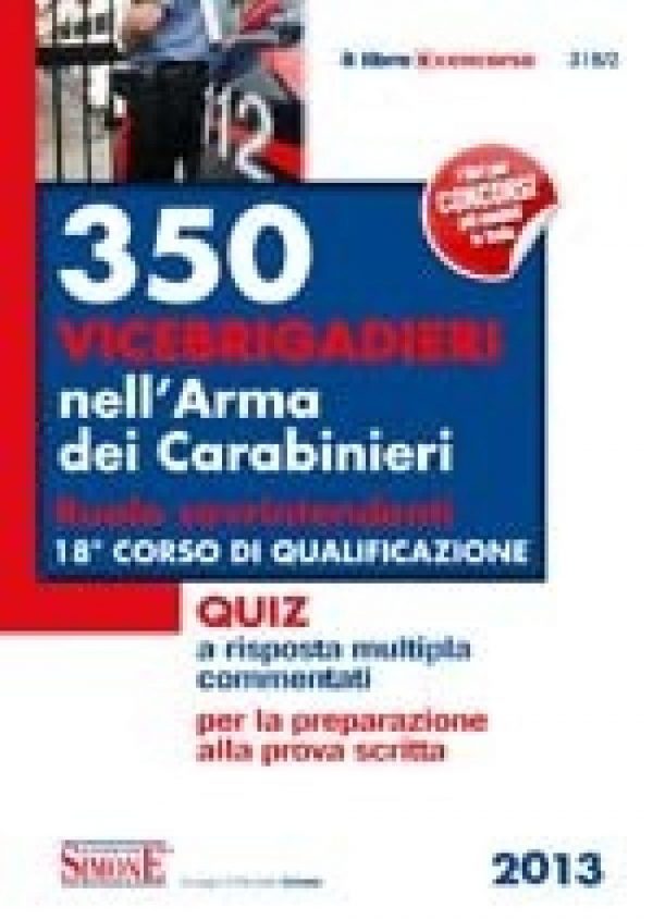 350 Vicebrigadieri nell'Arma dei Carabinieri - Ruolo sovrintendenti