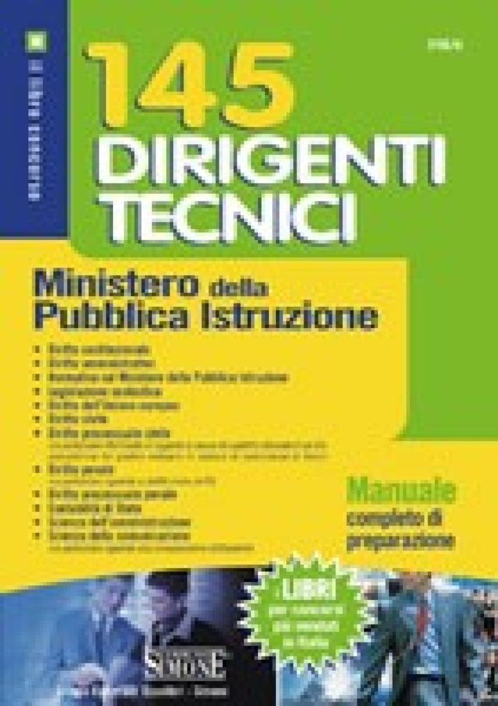 145 Dirigenti Tecnici nel Ministero della Pubblica Istruzione - Manuale