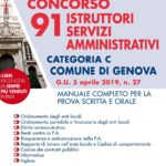 Concorso Comune di Genova - 91 Istruttori Amministrativi Categoria C -328/1G