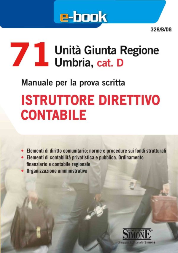 [Ebook] 71 Unità Giunta Regionale Umbria, cat. D - Istruttore direttivo contabile