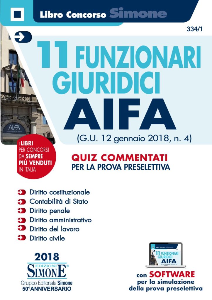 11 Funzionari giuridici AIFA