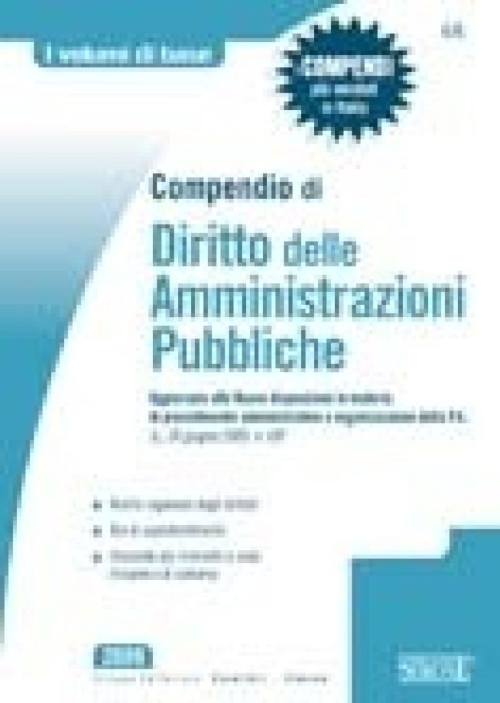 Compendio di Diritto delle Amministrazioni Pubbliche