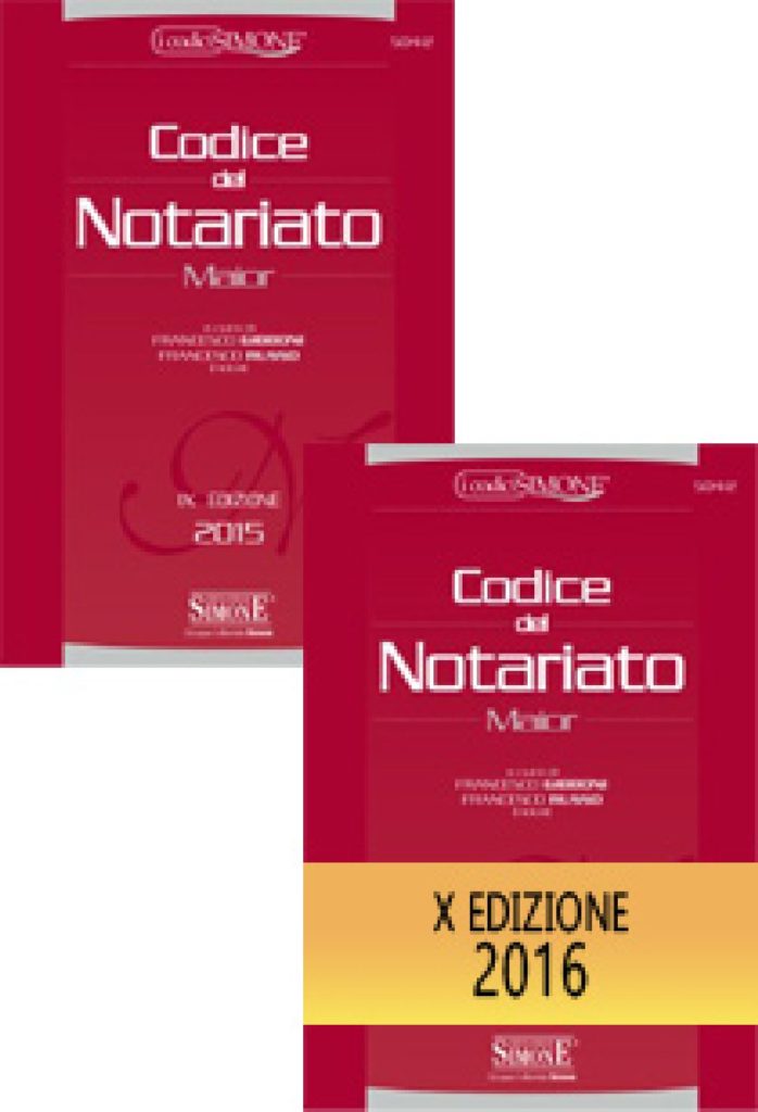 Offerta rottamazione Codice del Notariato 2015/2016