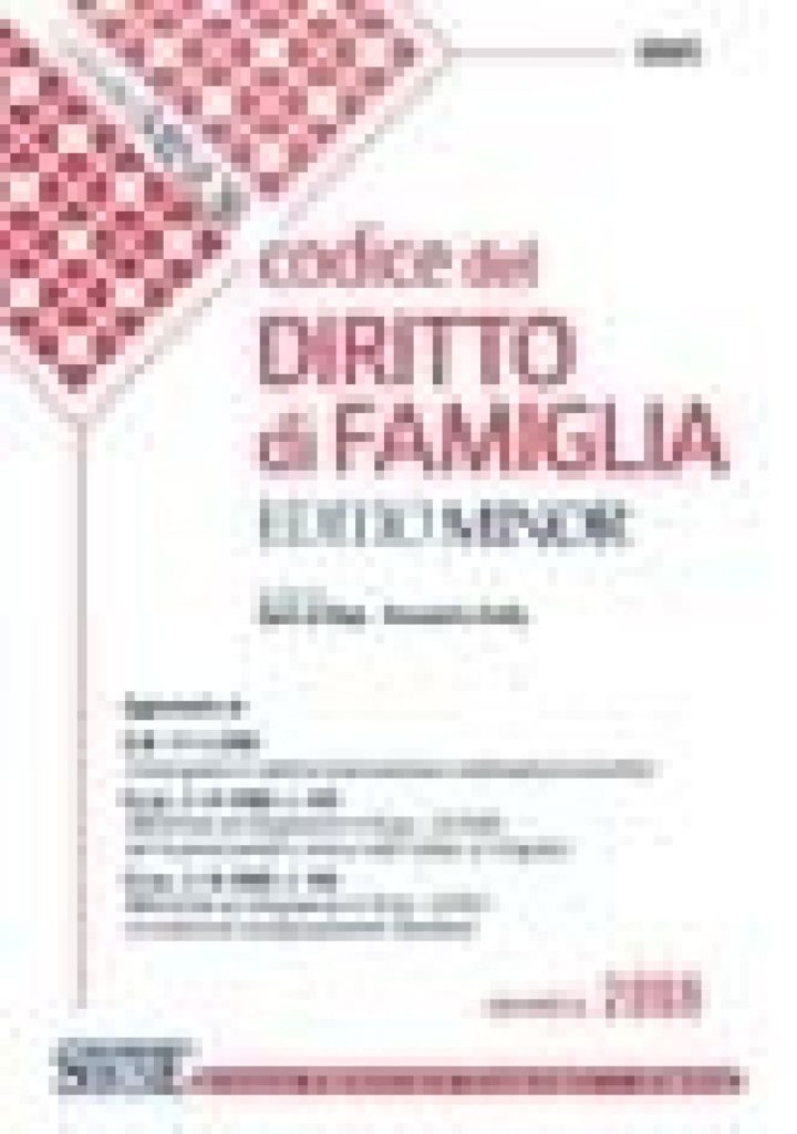 Codice del Diritto di Famiglia (Editio minor)