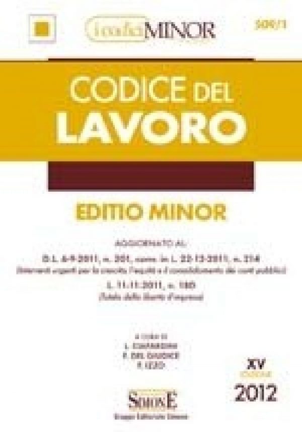 Codice del Lavoro (Editio minor)
