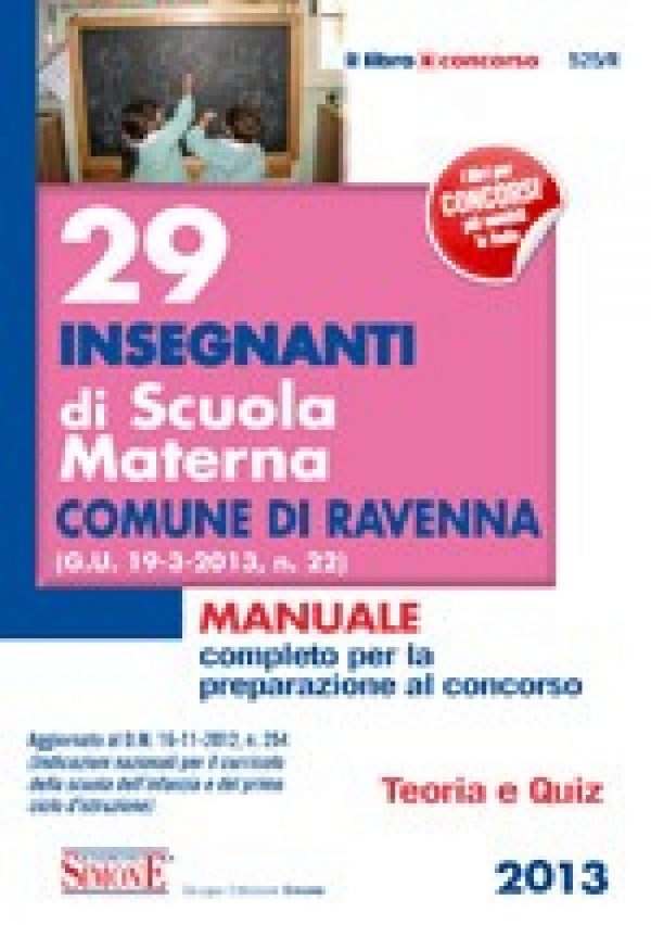 29 Insegnanti di Scuola Materna - Comune di Ravenna
