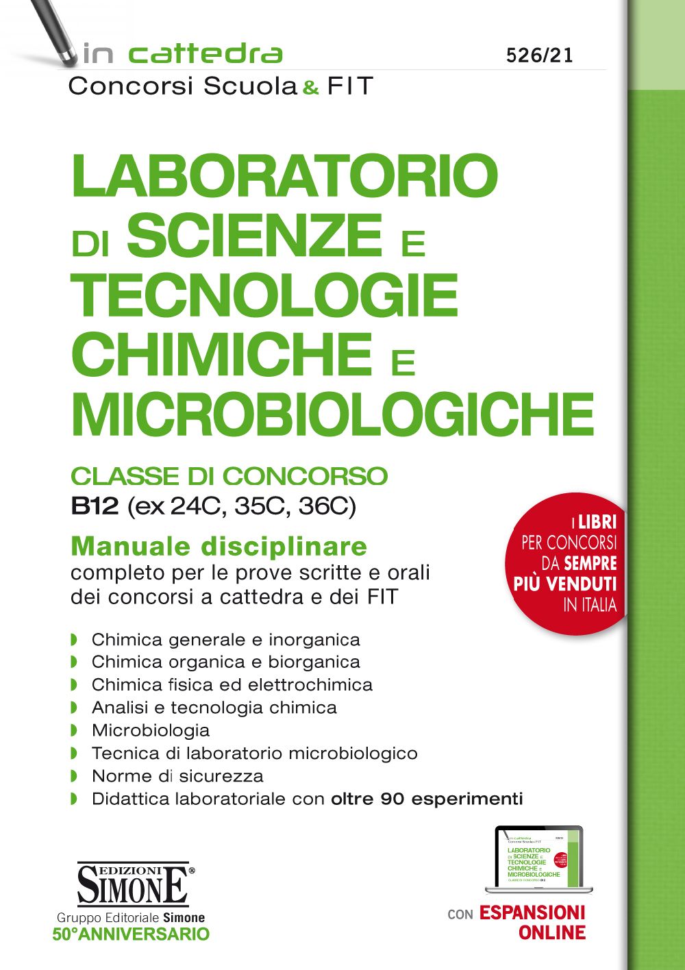 Laboratorio di Scienze e Tecnologie Chimiche e Microbiologiche - (B12) - 526/21