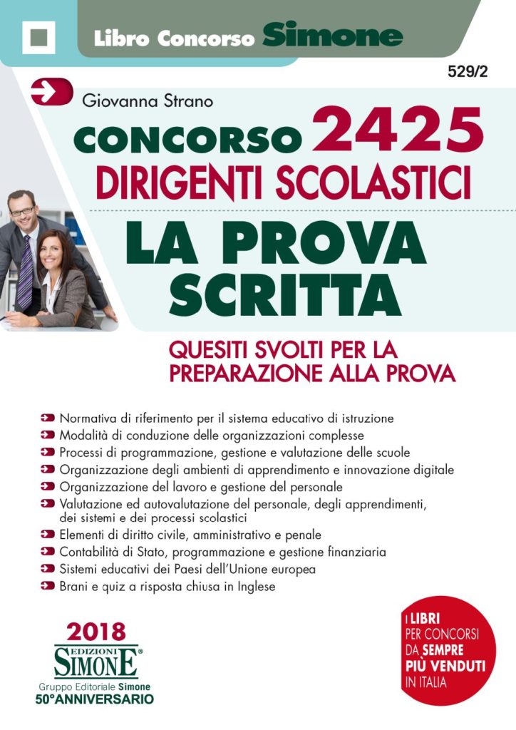 Concorso 2425 Dirigenti scolastici - La prova scritta