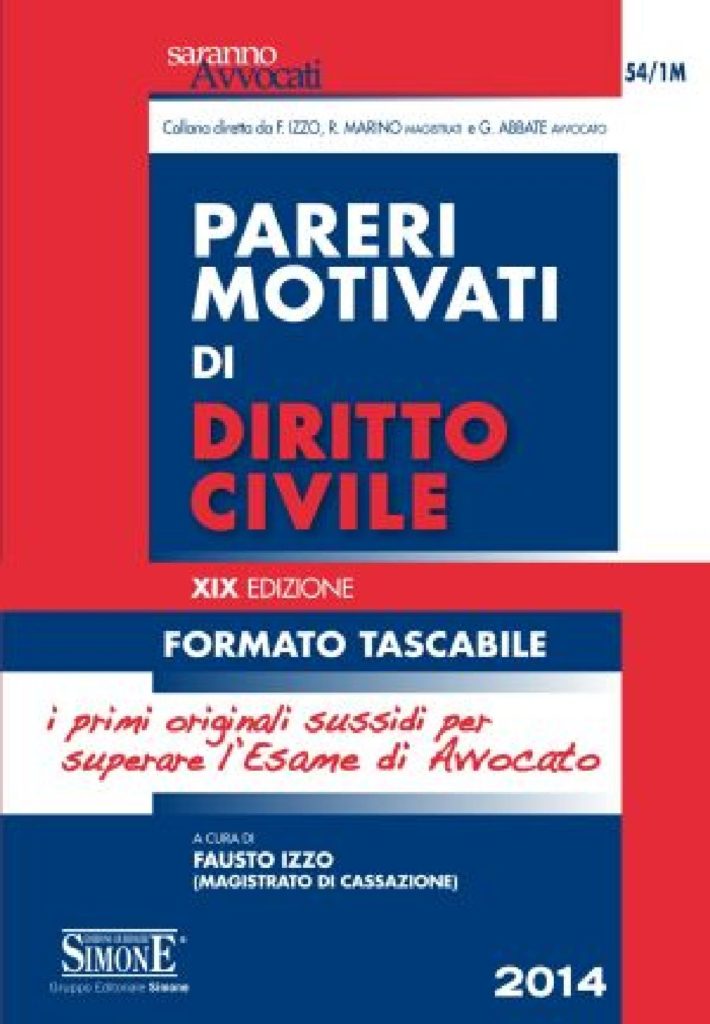 Pareri Motivati di Diritto Civile (FORMATO TASCABILE)