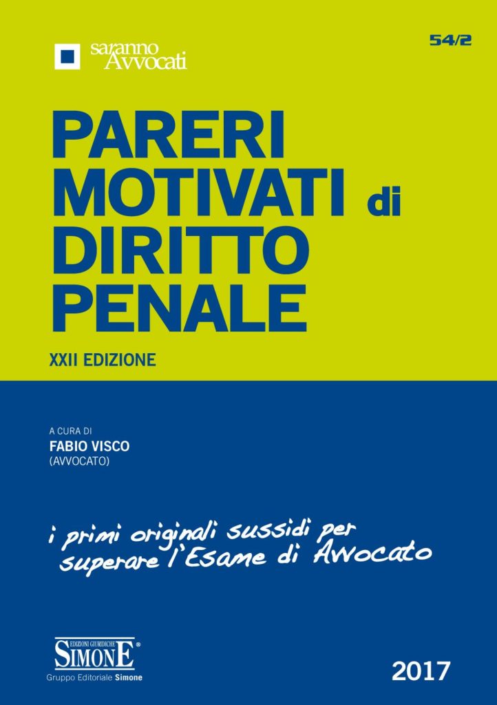 Pareri Motivati di Diritto Penale