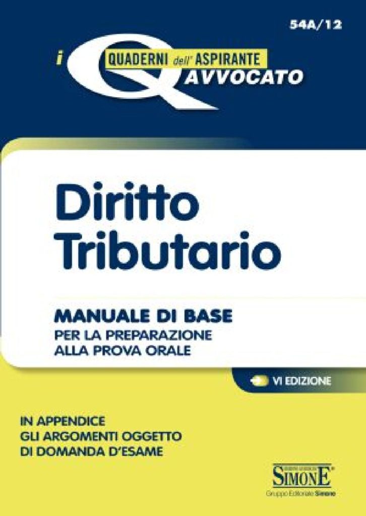 [Ebook] I Quaderni dell'Aspirante Avvocato - Diritto Tributario