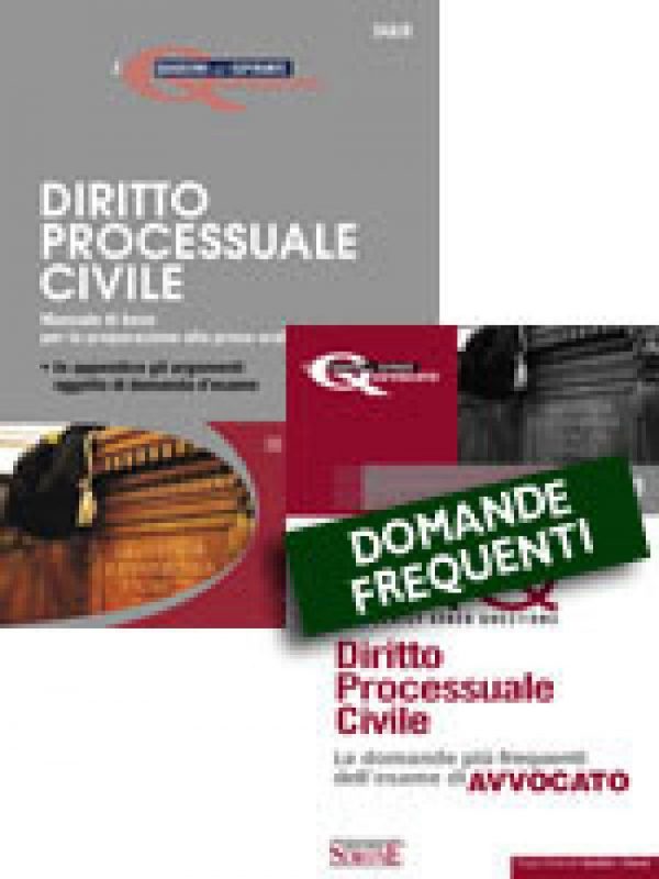 I quaderni dell’Aspirante Avvocato - Diritto Processuale Civile + Domande Frequenti - Diritto Processuale Civile