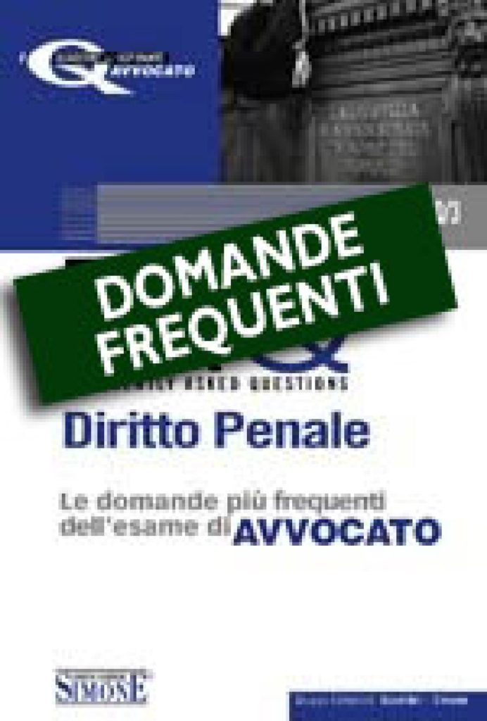 Domande Frequenti - Diritto Penale