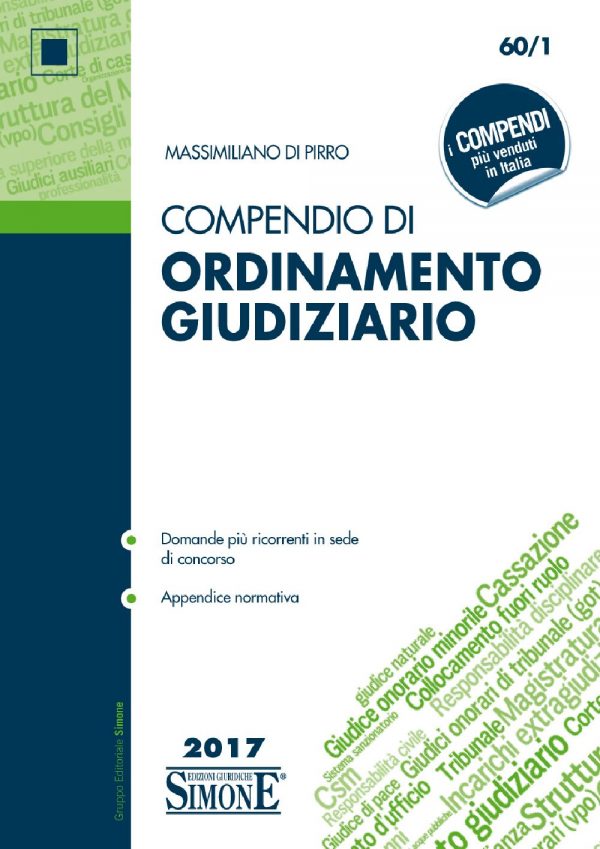 [Ebook] Compendio di Ordinamento Giudiziario