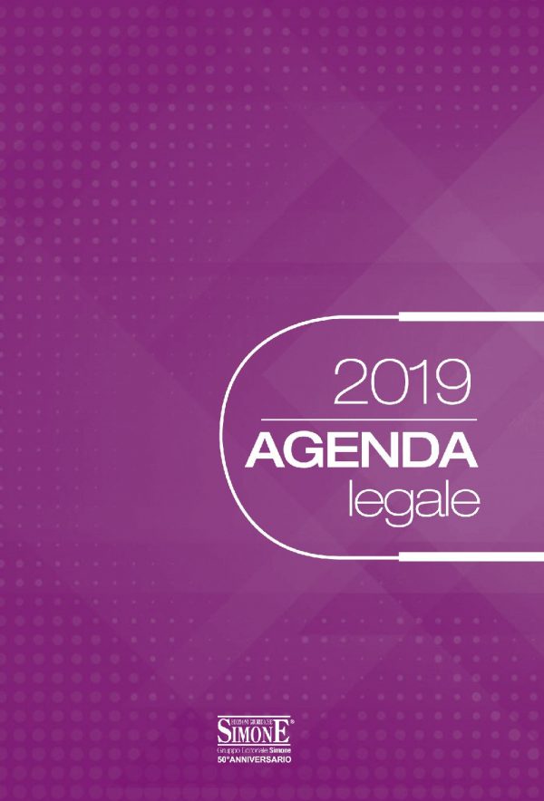 Agenda Legale 2019 - Colore Viola (Editio Minor)