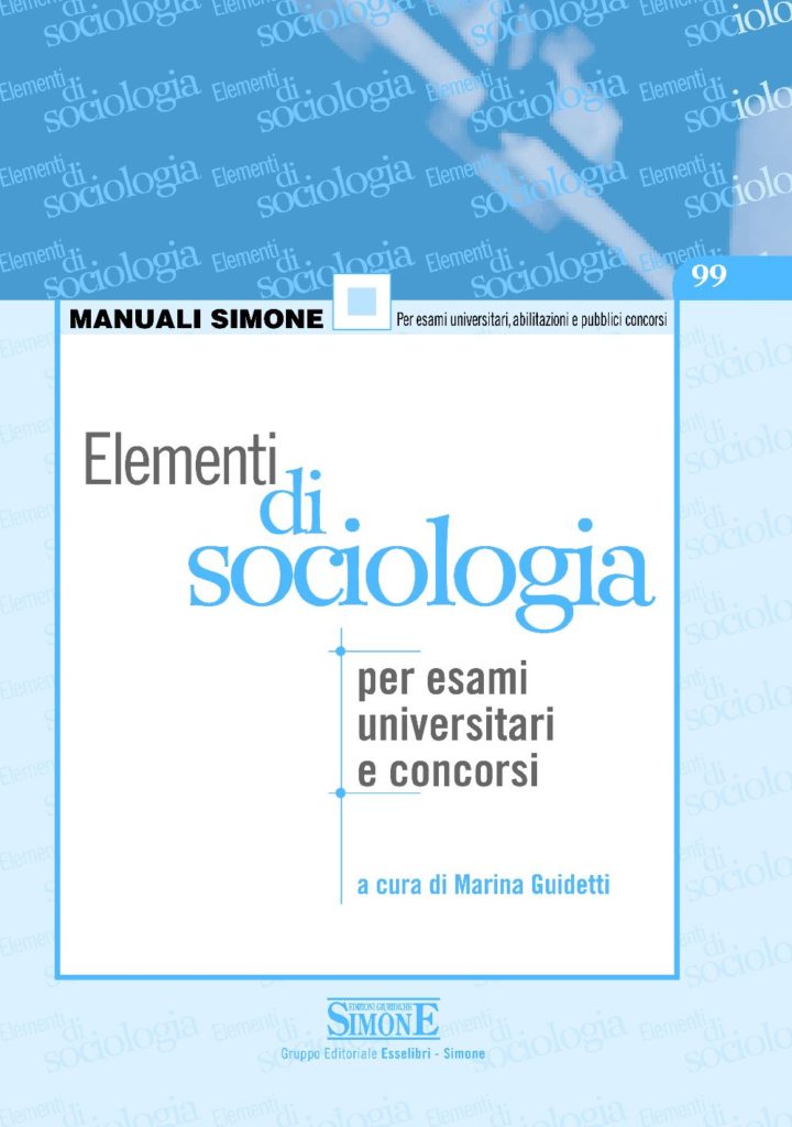 [Ebook] Elementi di Sociologia