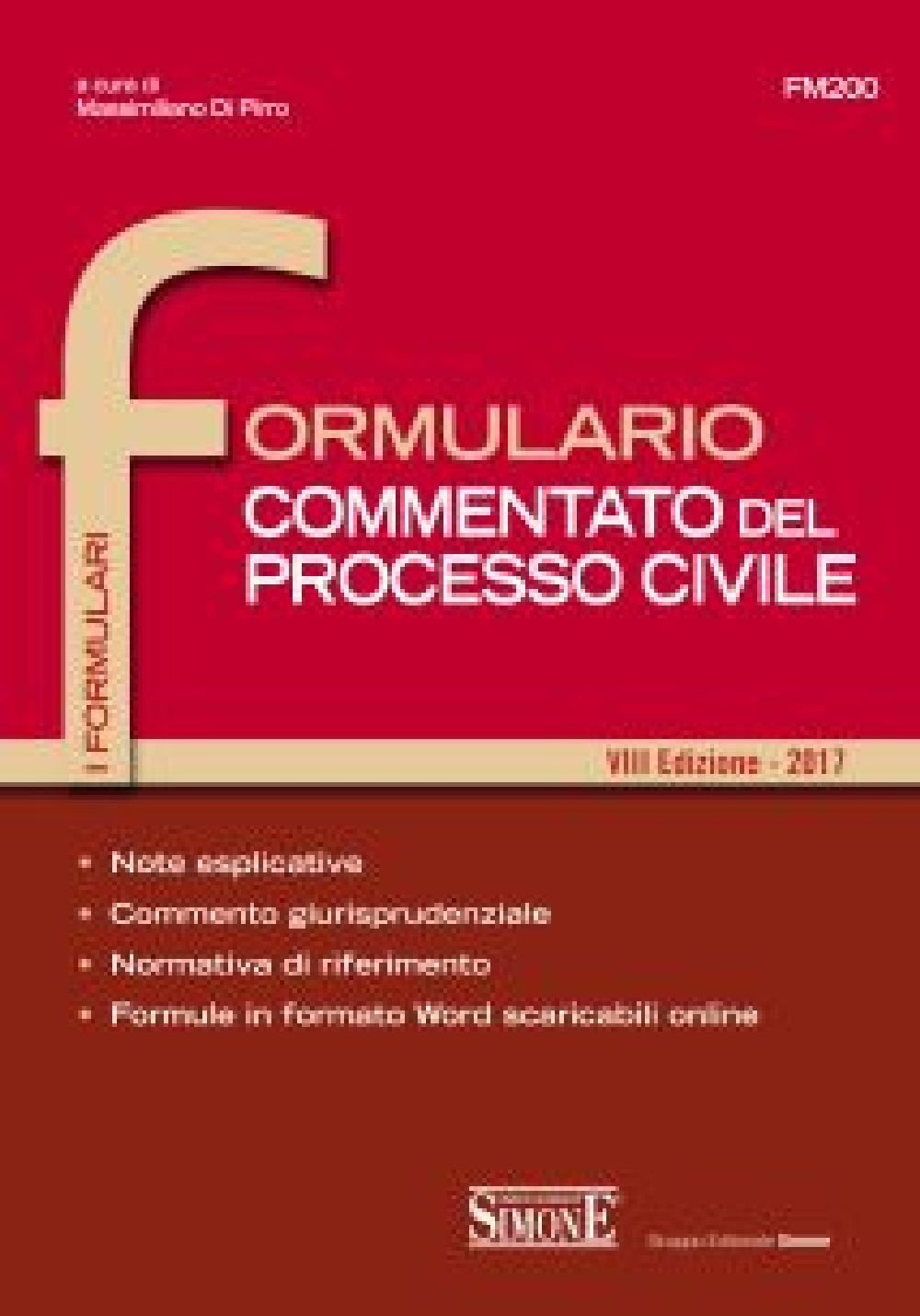 Formulario Commentato del Processo Civile - FM200