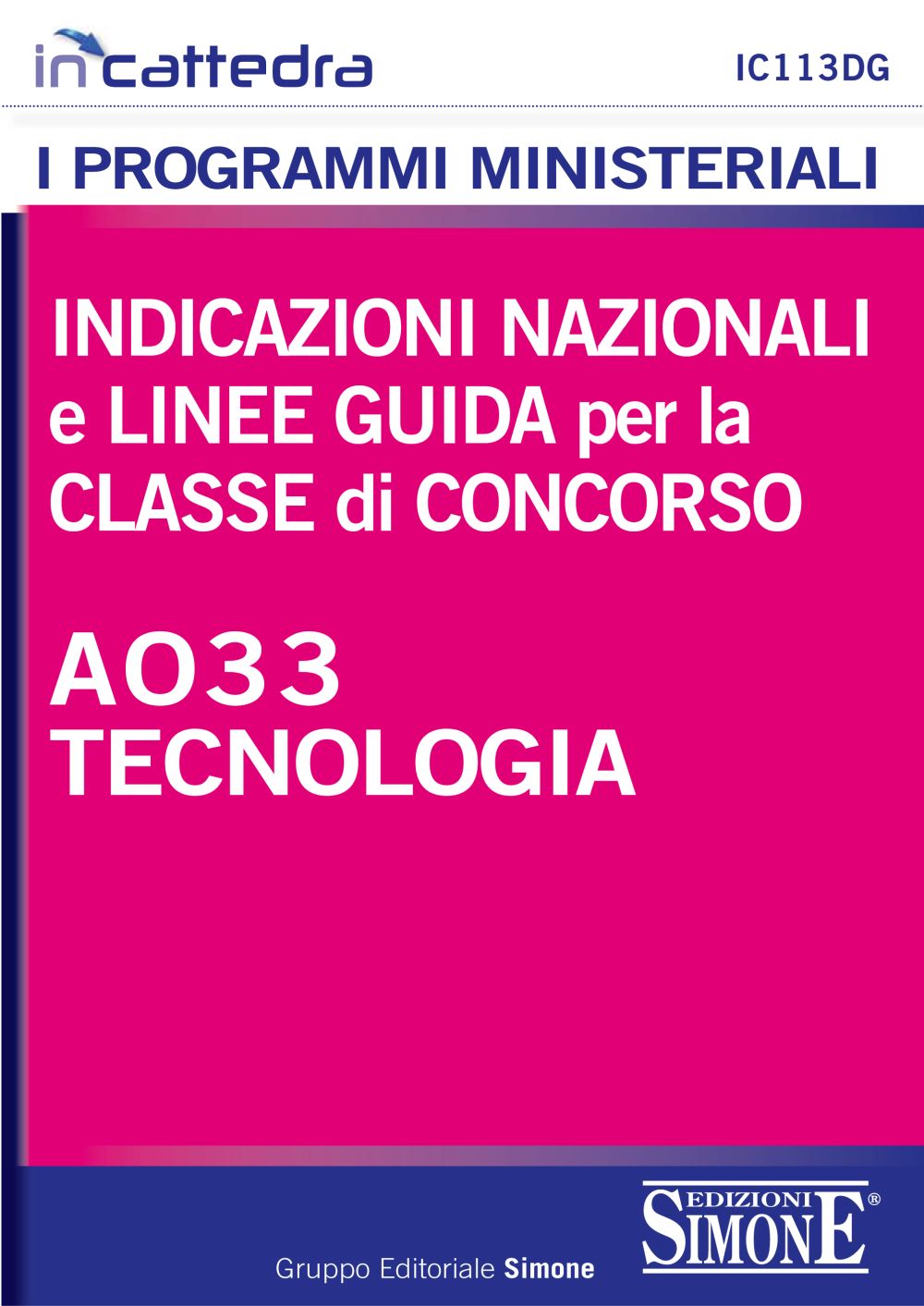 Programmi classi concorso scuola secondaria