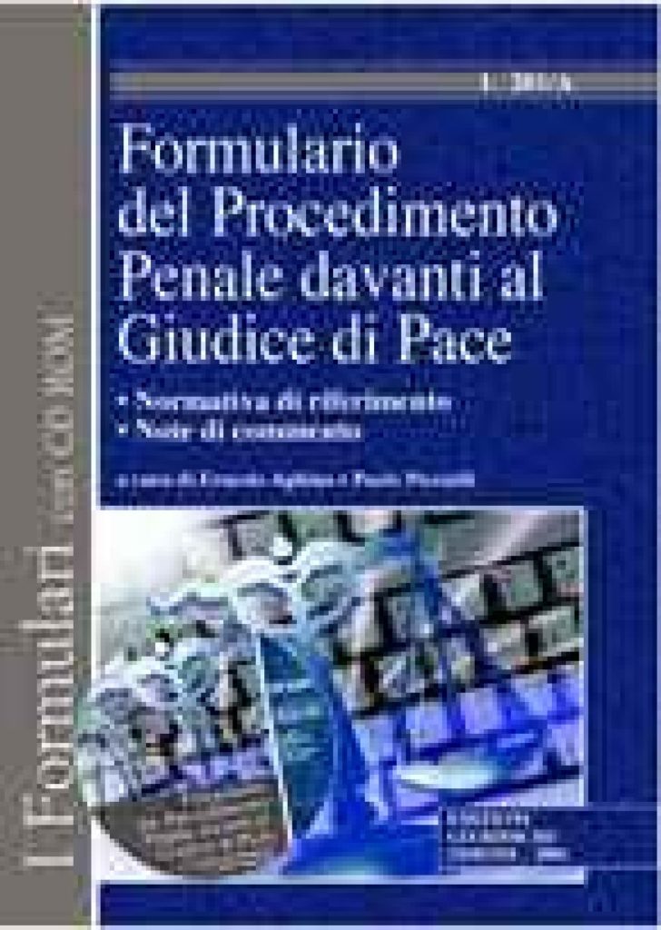Formulario del Procedimento Penale davanti al Giudice di Pace