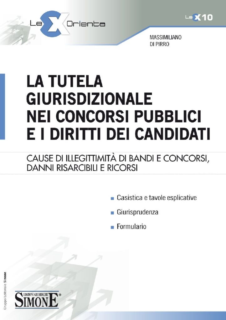 [Ebook] La tutela giurisdizionale nei concorsi pubblici e i diritti dei candidati