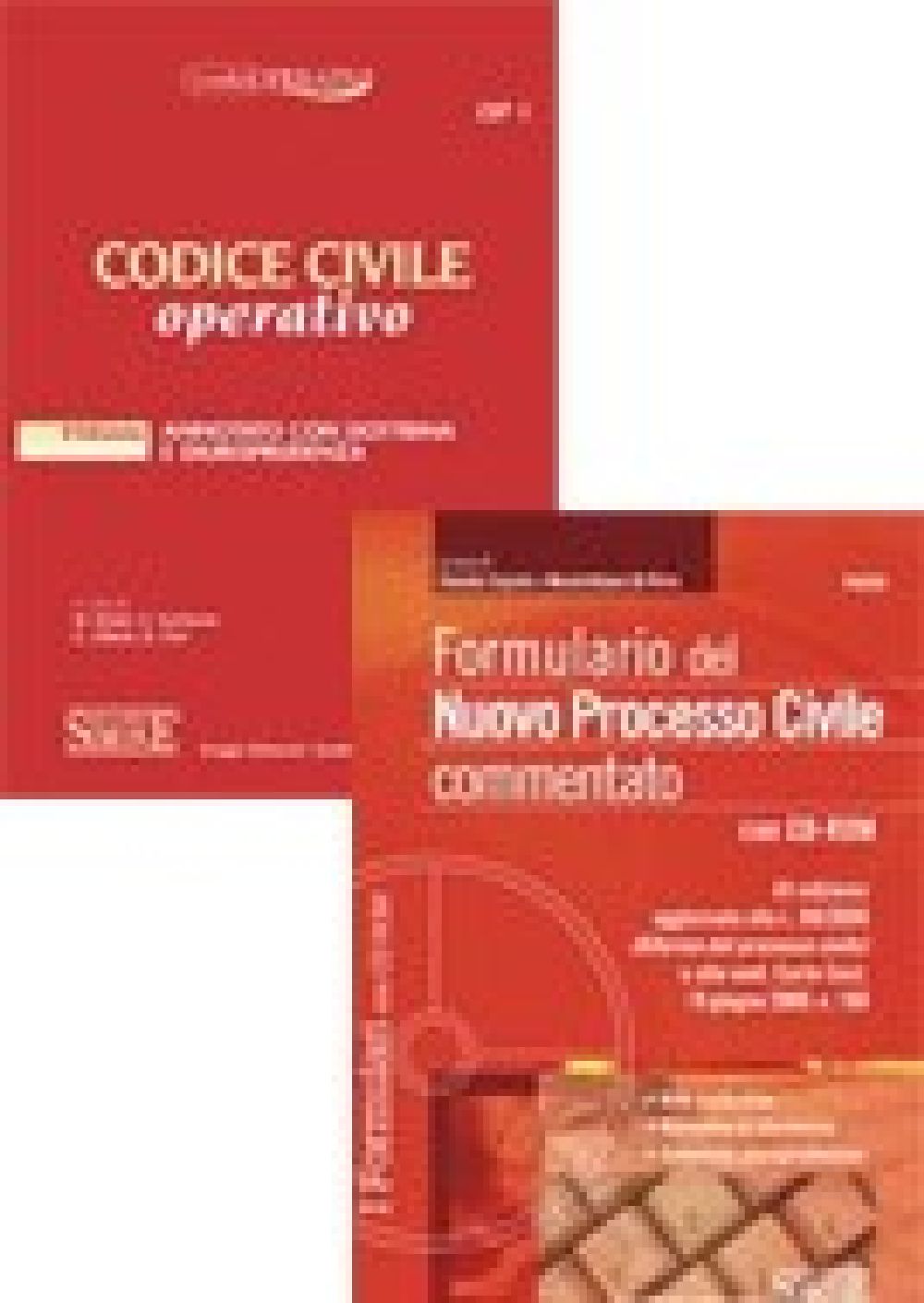 Codice Civile Operativo + Formulario del Nuovo Processo Civile commentato con Appendice di aggiornameto 2011