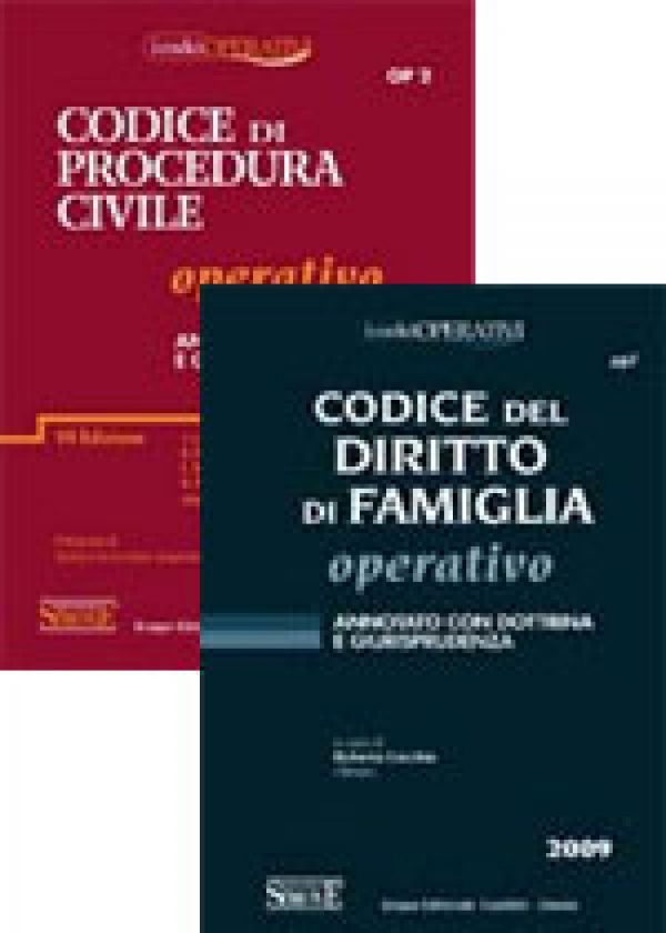 Codice di Procedura Civile Operativo + Codice del Diritto di Famiglia Operativo