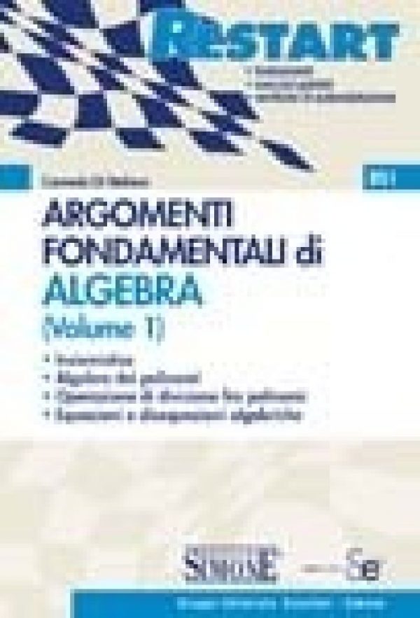 [Ebook] Argomenti Fondamentali di Algebra (Volume 1)