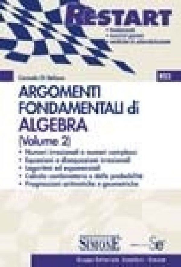 [Ebook] Argomenti Fondamentali di Algebra (Volume 2)