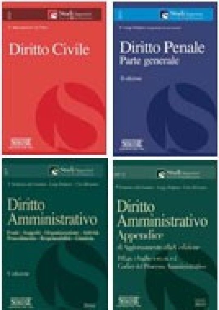 Diritto Civile + Diritto Penale Parte generale + Diritto Amministrativo + Appendice Diritto Amministrativo